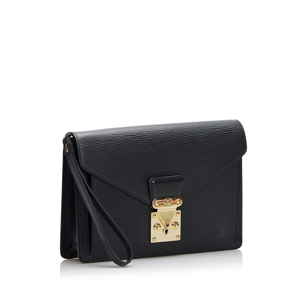 LOUIS VUITTON Epi Pochette Sellier Dragonne Clutch Bag - Picture 2 of 9